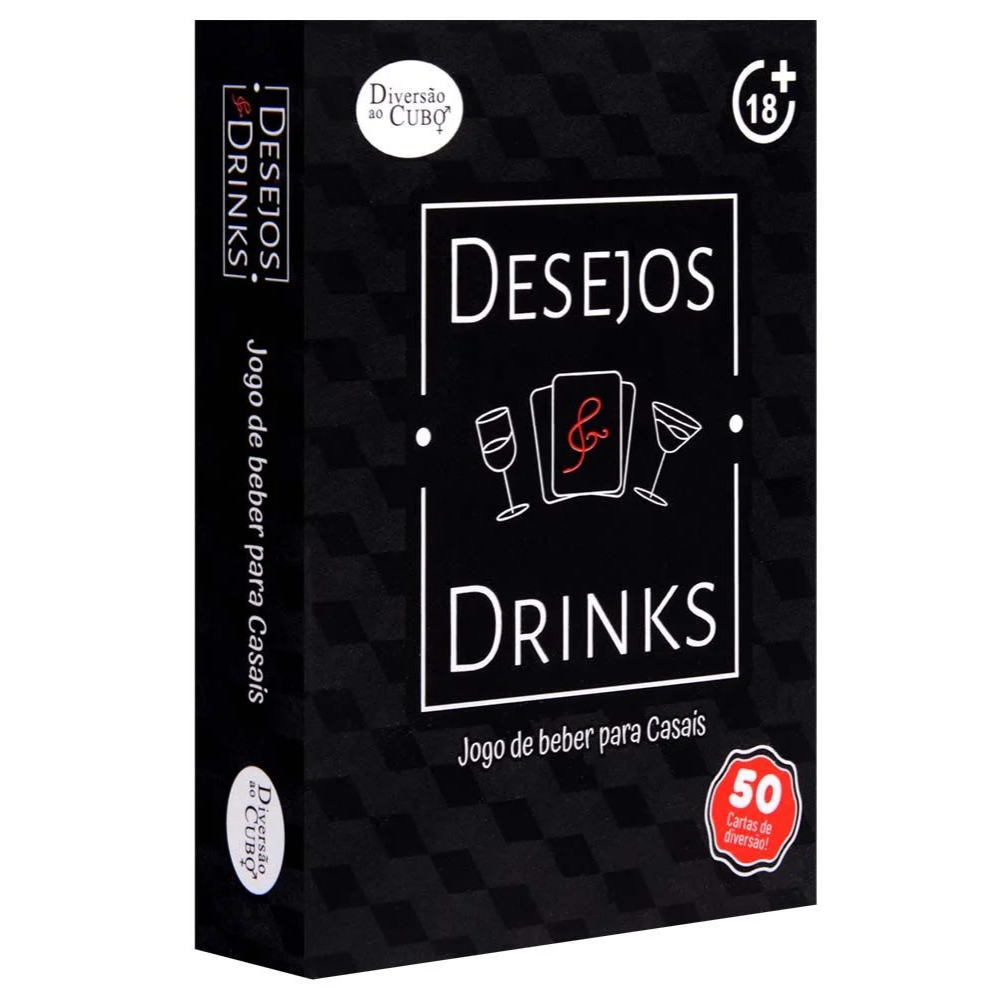 JOGO DESEJOS E DRINKS PARA CASAIS DIVERSÃO AO CUBO