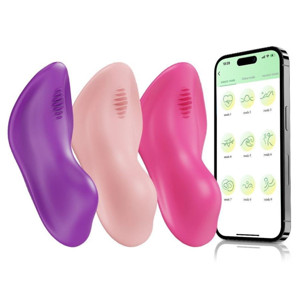 VIBRADOR DE CALCINHA YOUVIBE POR APLICATIVO 9 VIBRAÇÕES