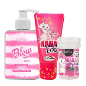 KIT PROMOCIONAL COM BLOW GIRL, XANA LOKA E HOT BALL XANA LOKA