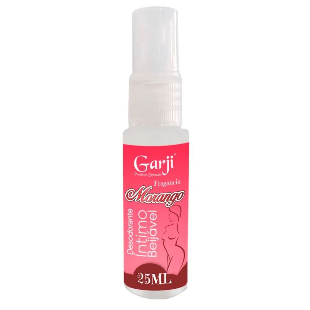 DESODORANTE ÍNTIMO BEIJÁVEL COM FRAGRÂNCIA  25ML GARJI